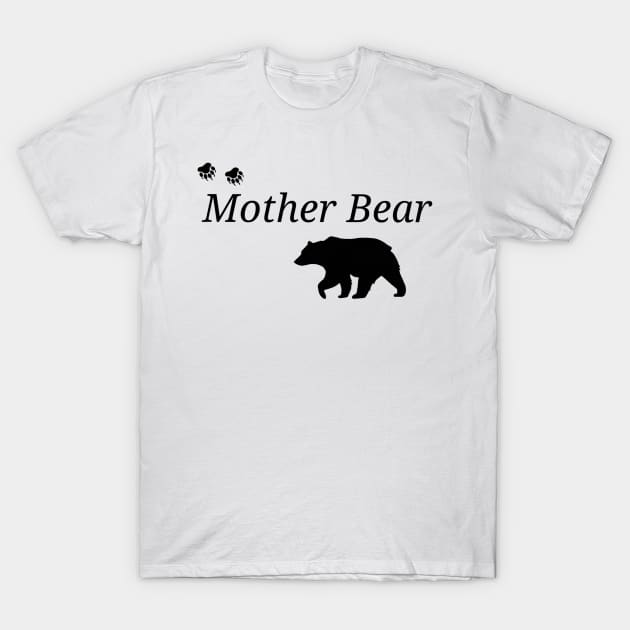 Mother Bear T-Shirt by DinoDoodle